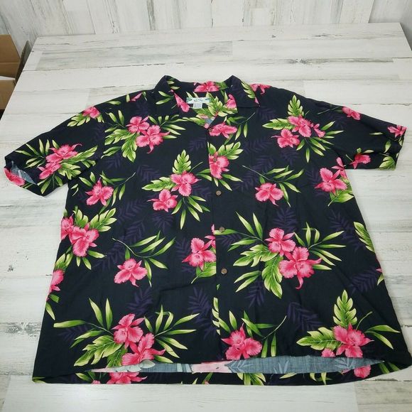 Two Palms Other - Mens Two Palms 2XL Hawaiian Rayon Button Up Shirt